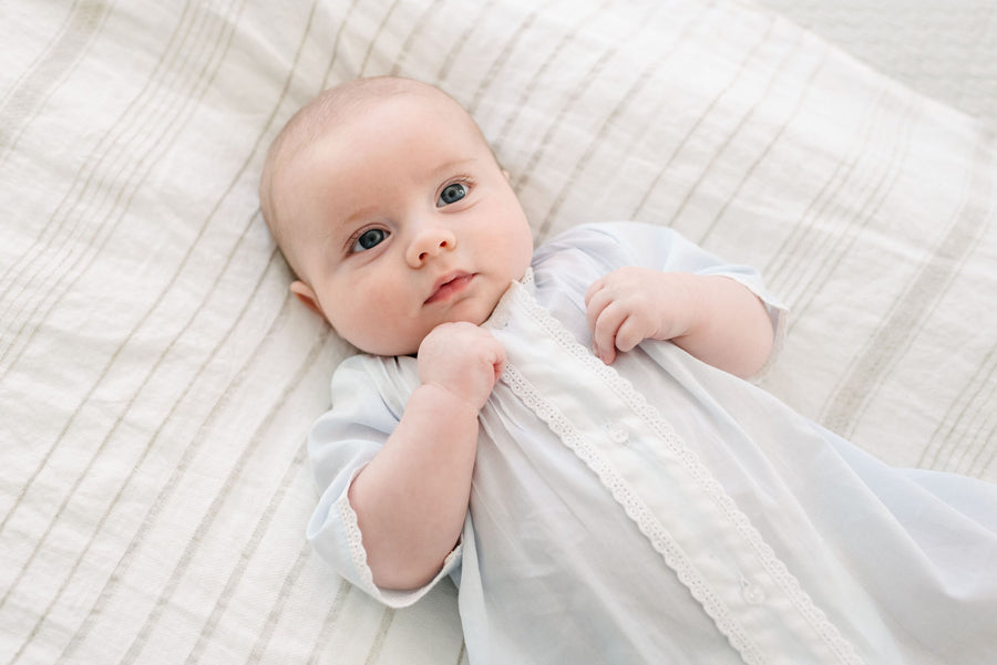 BABY CLASSIC COTTON DAYGOWN - Lenora