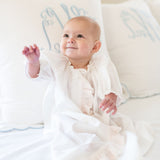 BABY CLASSIC RUFFLE COTTON DAYGOWN - Lenora