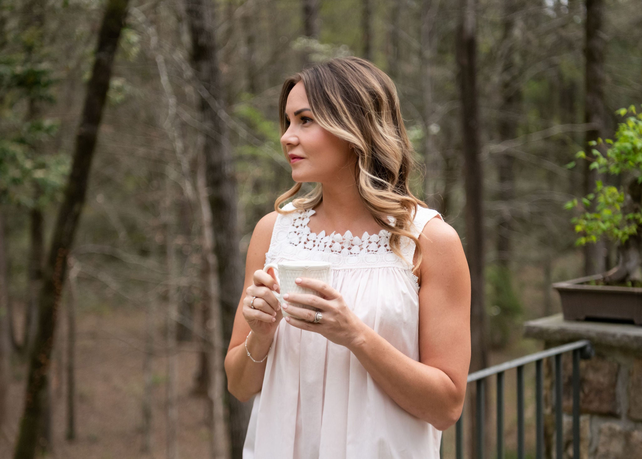 TRUDIE COTTON NIGHTGOWN - Lenora