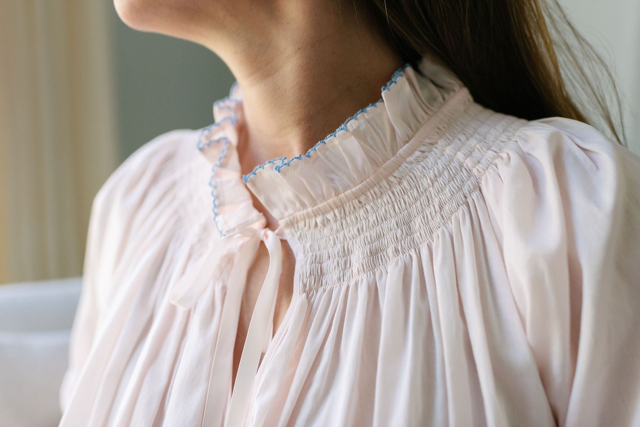 WENDY COTTON NIGHTGOWN - Lenora