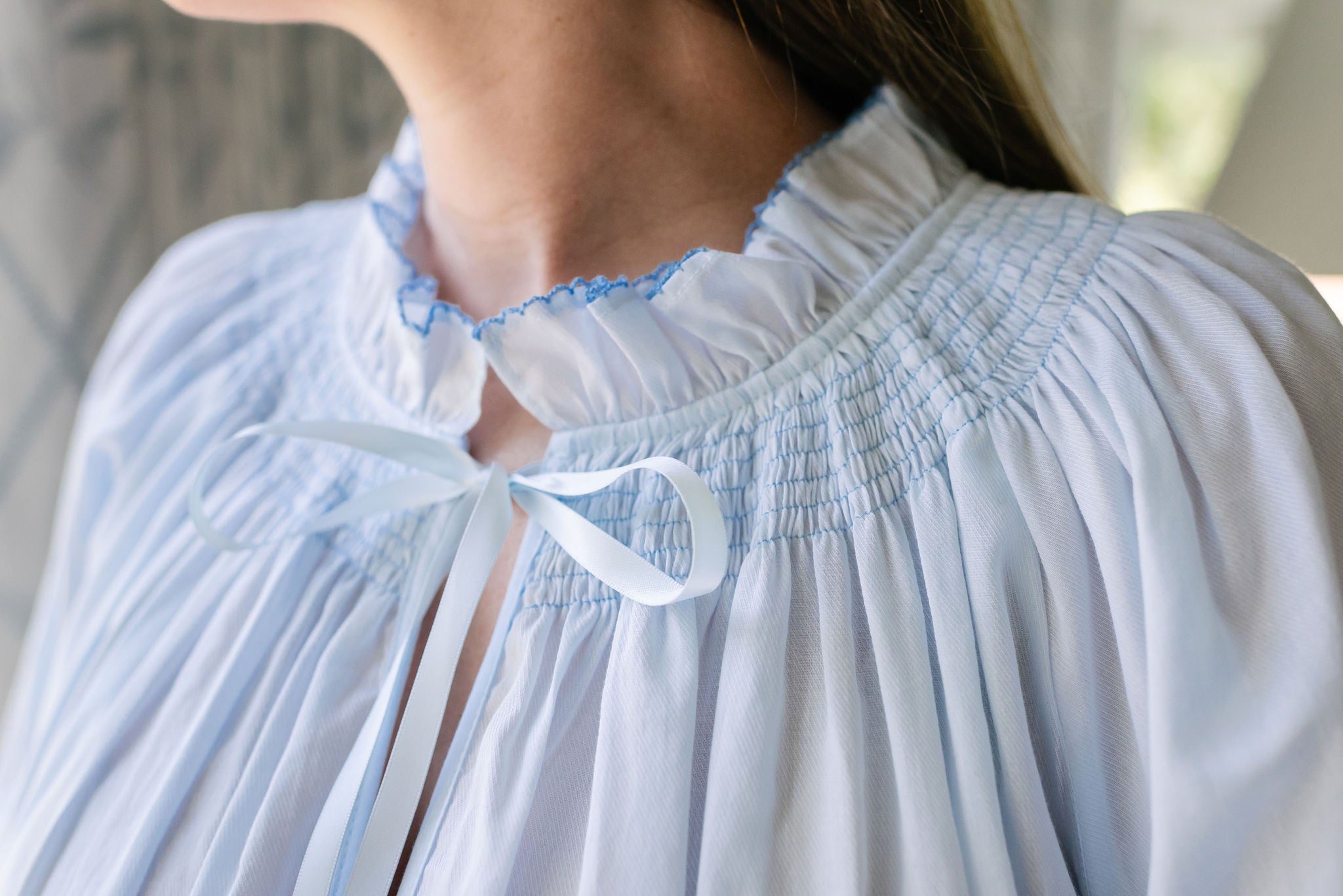 WENDY COTTON NIGHTGOWN - Lenora