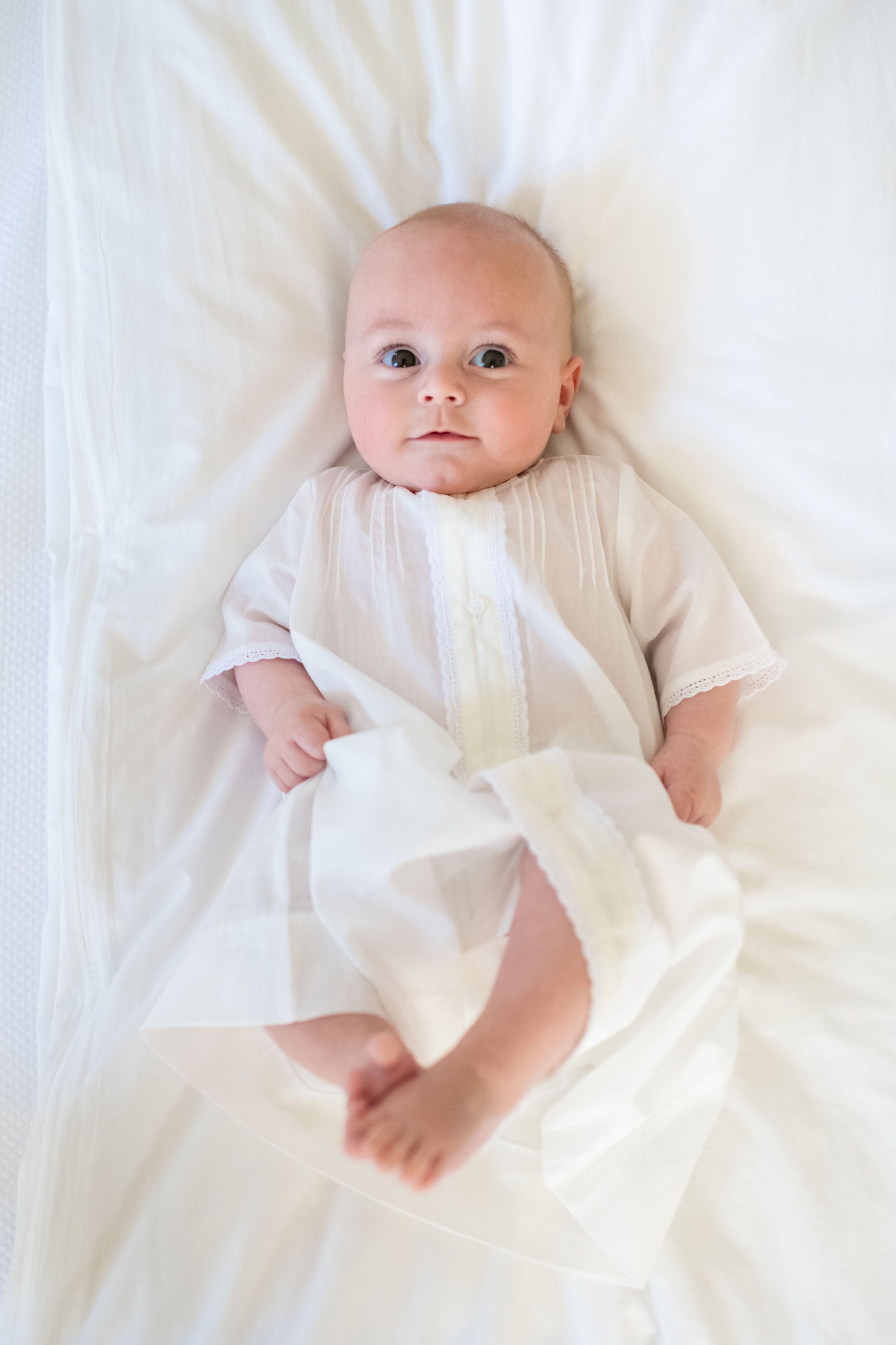 BABY CLASSIC COTTON DAYGOWN - Lenora