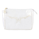 FLORAL BOW LARGE MAKEUP BAG - Lenora
