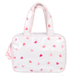 JOSIE HEART HANGING COSMETIC BAG - Lenora