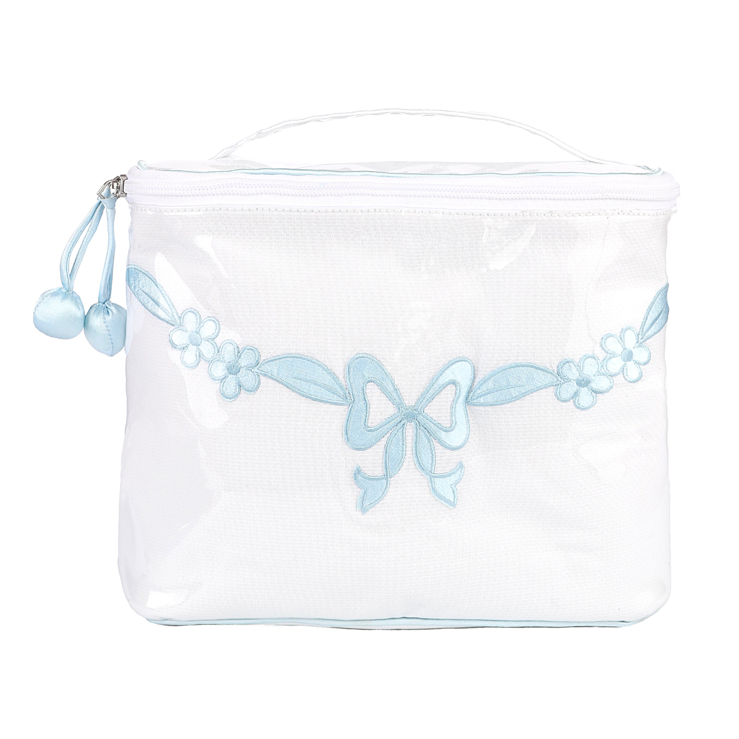 Floral Bow Train Case & Jewelry Box Bundle - Lenora