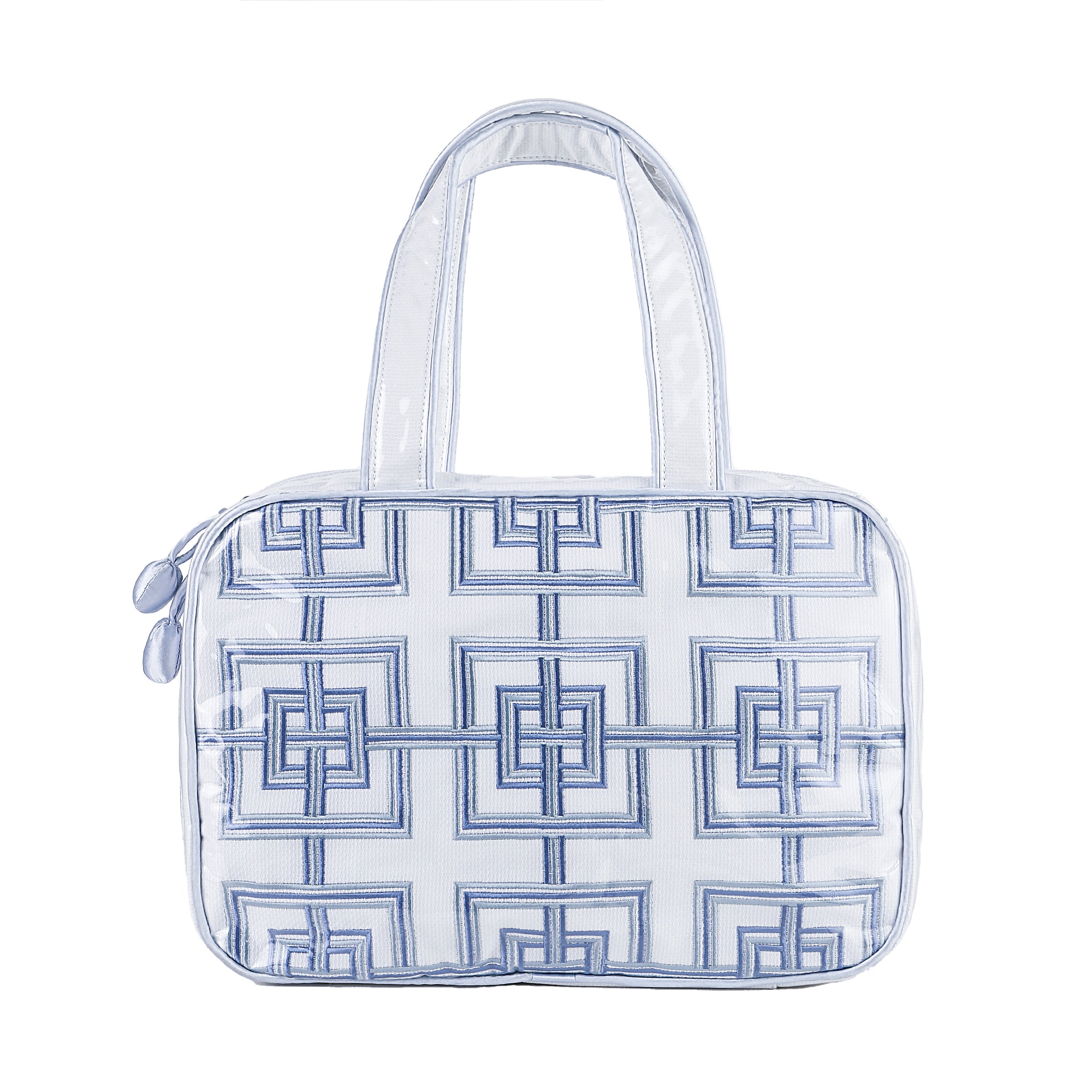 Geometric Hanging Cosmetic Bag - Lenora