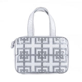 Geometric Hanging Cosmetic Bag - Lenora