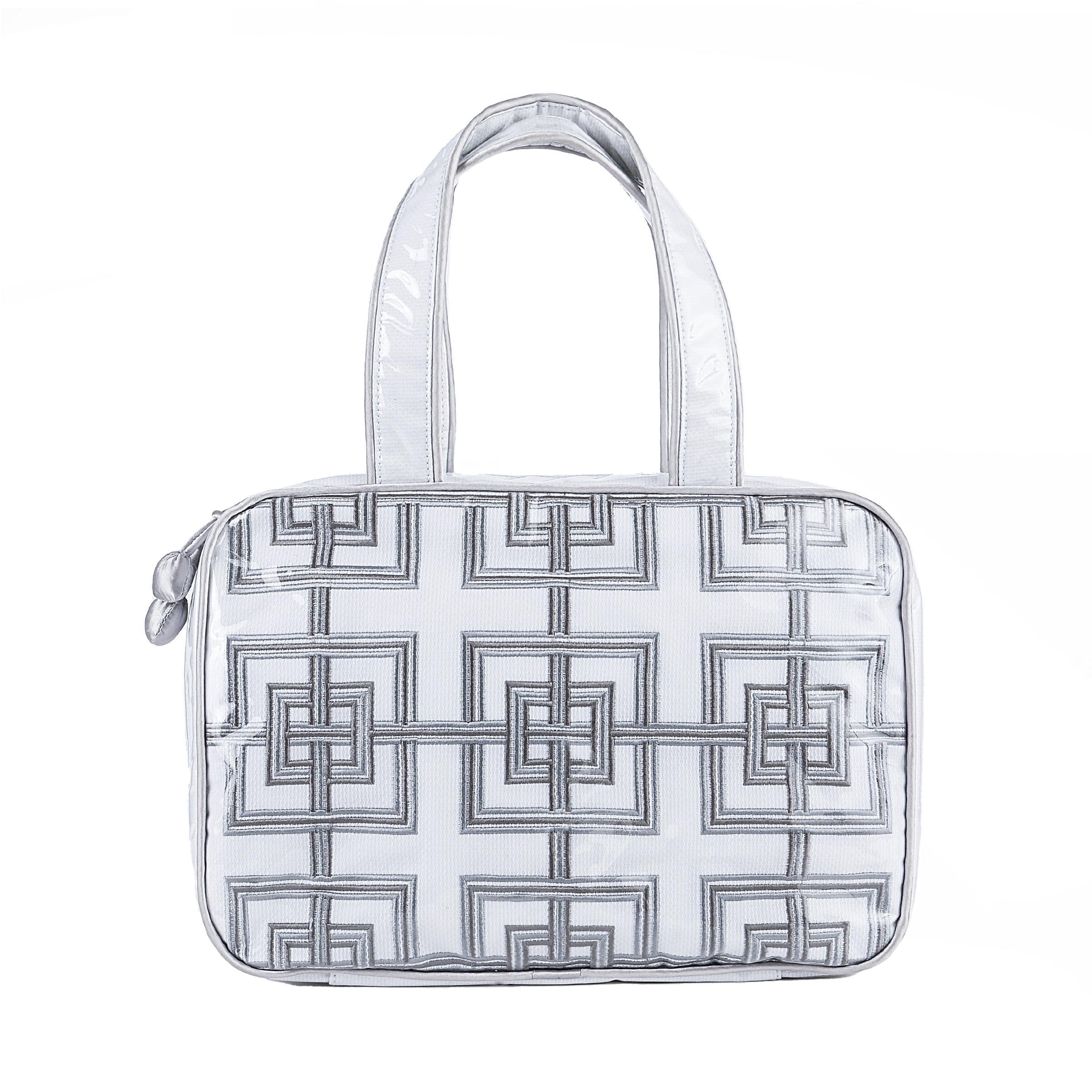 Geometric Hanging Cosmetic Bag - Lenora