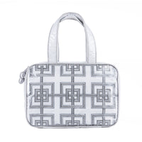 Geometric Hanging Cosmetic Bag - Lenora