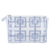 GEOMETRIC LARGE MAKEUP BAG - Lenora