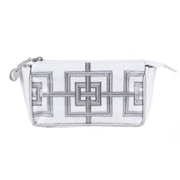 GEOMETRIC SMALL MAKEUP BAG - Lenora