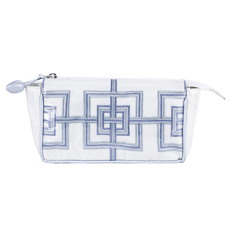 GEOMETRIC SMALL MAKEUP BAG - Lenora