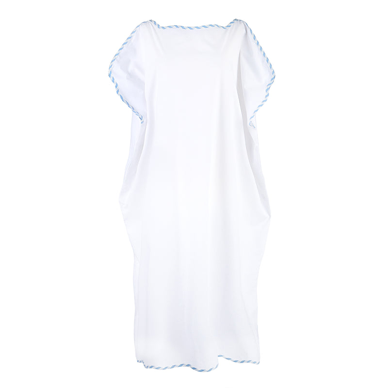 VANDY SCALLOPED CAFTAN - Lenora