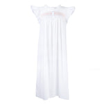 EMILY COTTON SMOCKED NIGHTGOWN - Lenora
