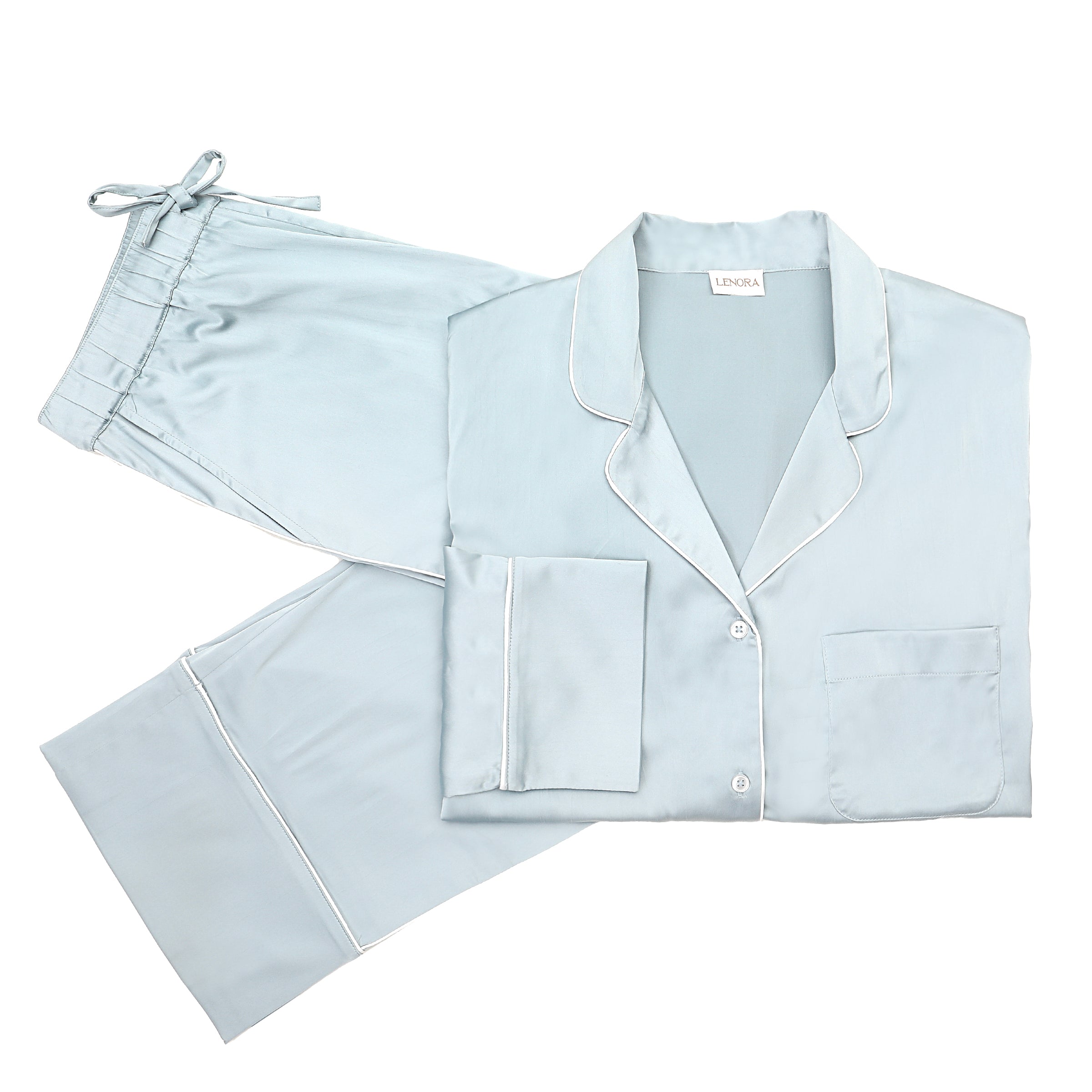 CHLOE SATIN PAJAMAS - Lenora