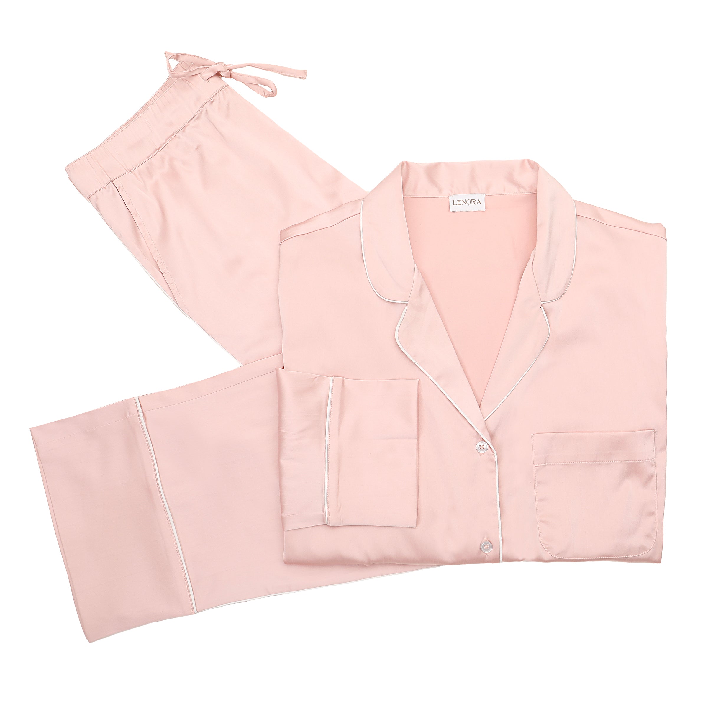 CHLOE SATIN PAJAMAS - Lenora