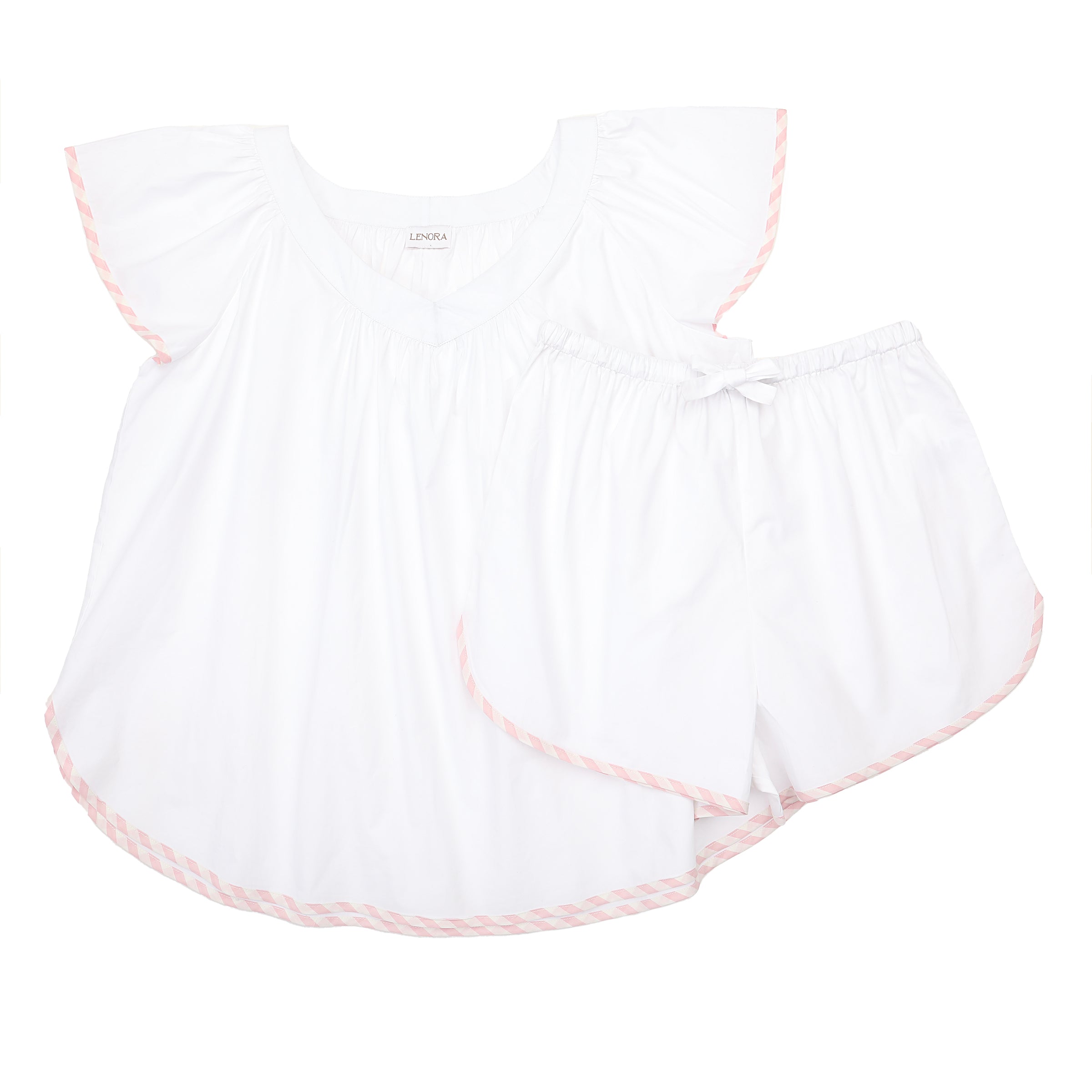 VANDY COTTON SHORT PAJAMAS - Lenora