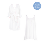 LIZA POINTELLE NIGHTGOWN & ROBE BUNDLE - Lenora