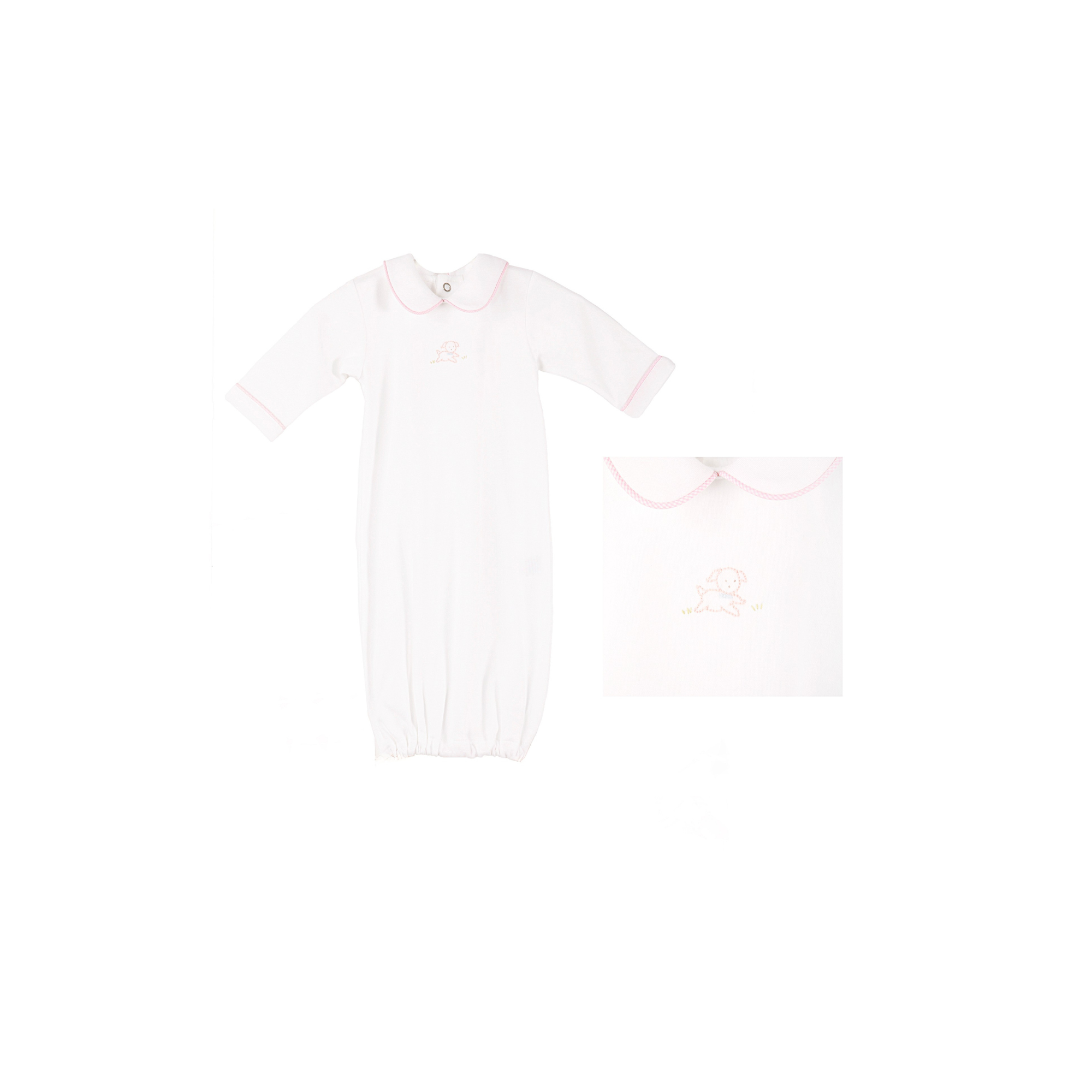 BABY PUPPY COTTON KNIT SACK - Lenora
