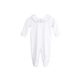 BABY LITTLE BO PEEP COTTON KNIT FOOTIE - Lenora