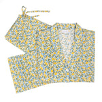 CLASSIC COTTON PAJAMAS IN LEMON LIBERTY - Lenora