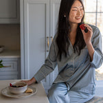 CHLOE SATIN PAJAMAS - Lenora