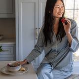 CHLOE SATIN PAJAMAS - Lenora