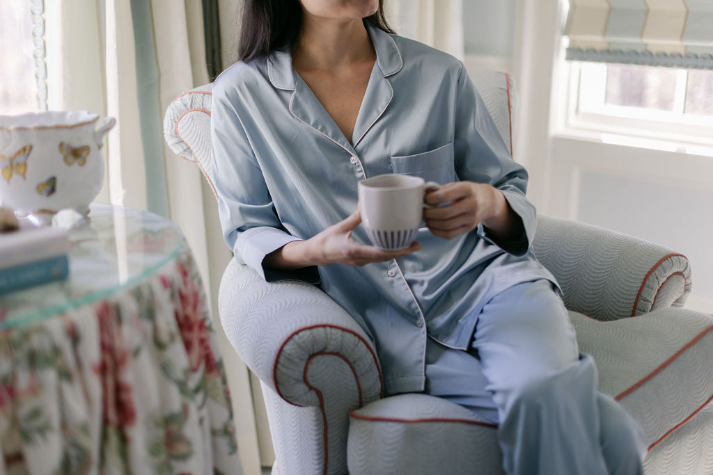 CHLOE SATIN PAJAMAS - Lenora