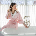 RACHAEL COTTON ROBE - Lenora