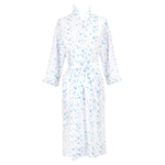 LILY COTTON RUFFLE ROBE - Lenora