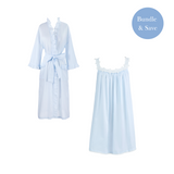 JULIA TANK NIGHTGOWN & ROBE BUNDLE - Lenora