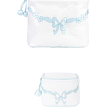Floral Bow Train Case & Jewelry Box Bundle - Lenora