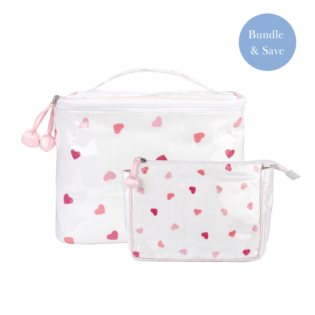 Josie Heart Traincase Bundle - Lenora