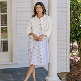 QUILTED BED JACKET