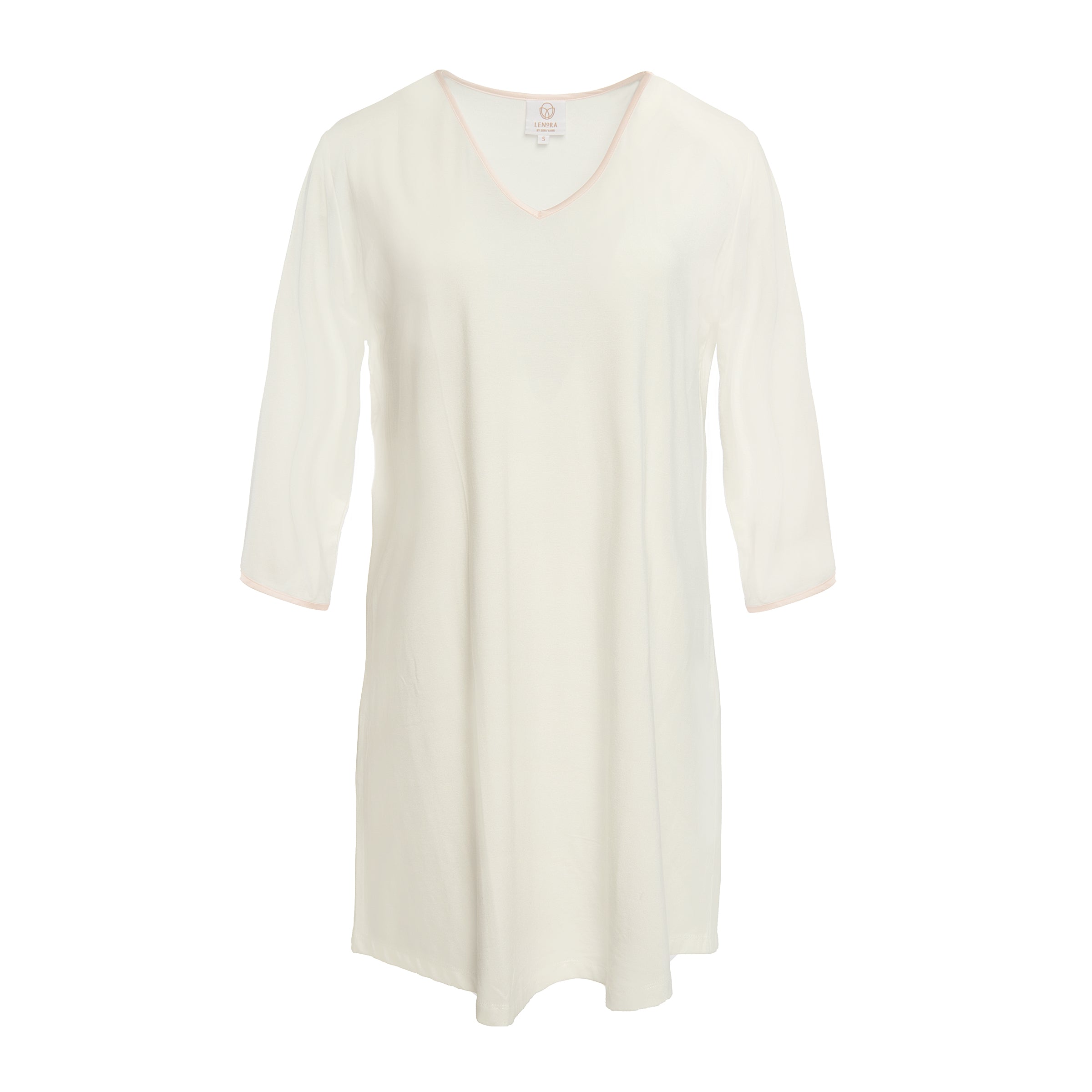 BIRDIE MODAL KNIT NIGHTSHIRT - Lenora