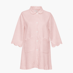 QUILTED BUTTON FRONT ROBE - Lenora