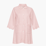 QUILTED BUTTON FRONT ROBE - Lenora