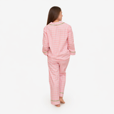 CLASSIC GINGHAM CHECK PAJAMAS W/ RIC RAK TRIM - Lenora