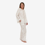 LUCY RUFFLE LONG PAJAMAS - Lenora
