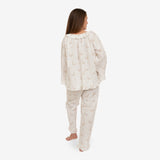LUCY RUFFLE LONG PAJAMAS - Lenora