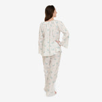 LUCY RUFFLE LONG PAJAMAS - Lenora