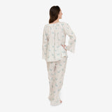 LUCY RUFFLE LONG PAJAMAS - Lenora