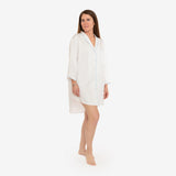 VANDY SCALLOPED NIGHTSHIRT - Lenora