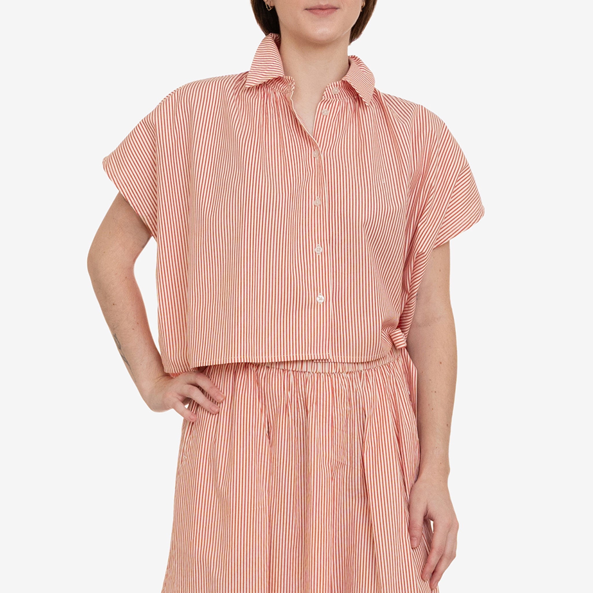 SAVOY 2 PIECE TOP & SKIRT - Lenora