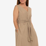 FLORENCE TANK BELTED DRESS - Lenora