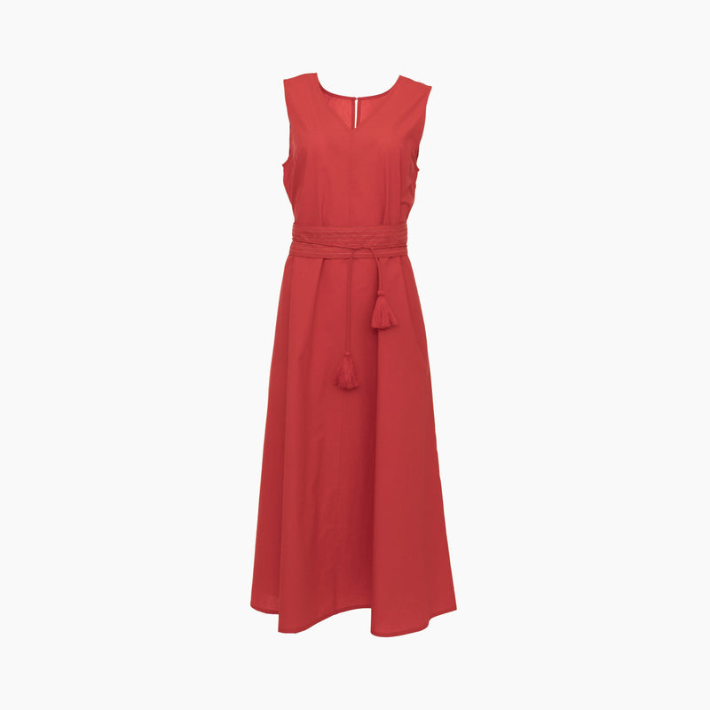 FLORENCE TANK BELTED DRESS - Lenora