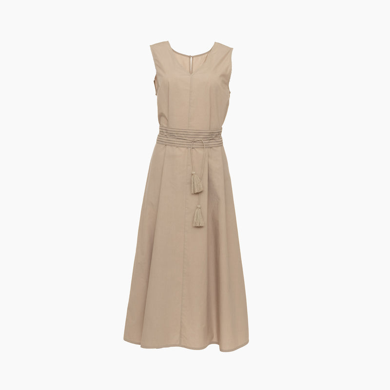 FLORENCE TANK BELTED DRESS - Lenora