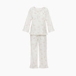 LUCY RUFFLE LONG PAJAMAS - Lenora