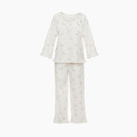 LUCY RUFFLE LONG PAJAMAS - Lenora