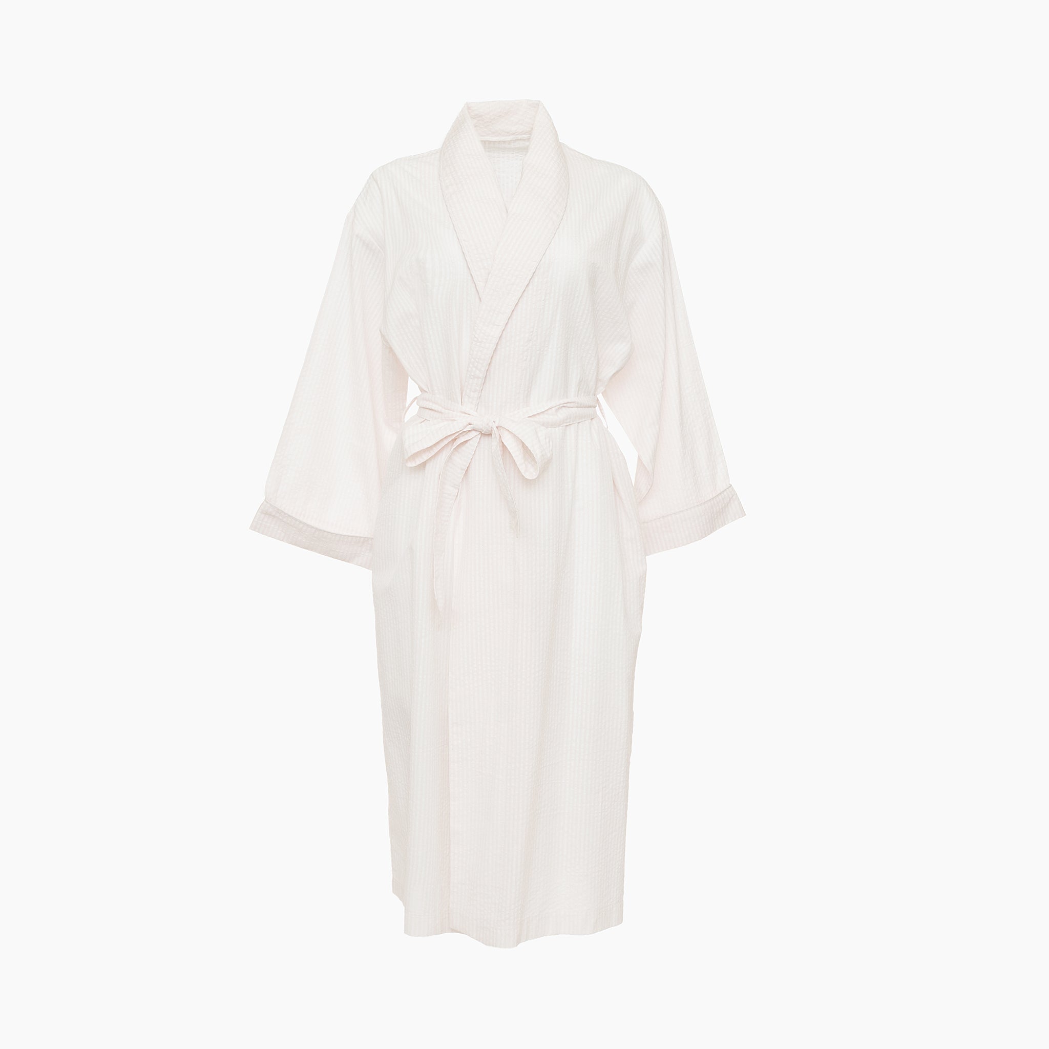 SEERSUCKER UNISEX ROBE - Lenora